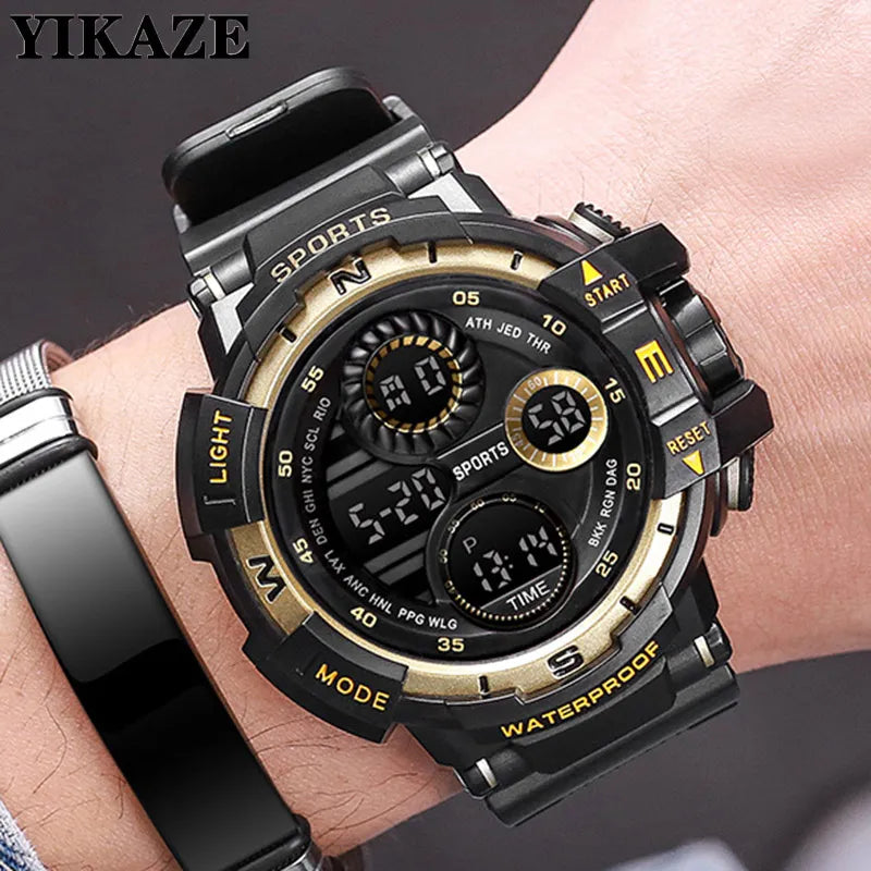 Rugged Digital Watch: Adventure Ready