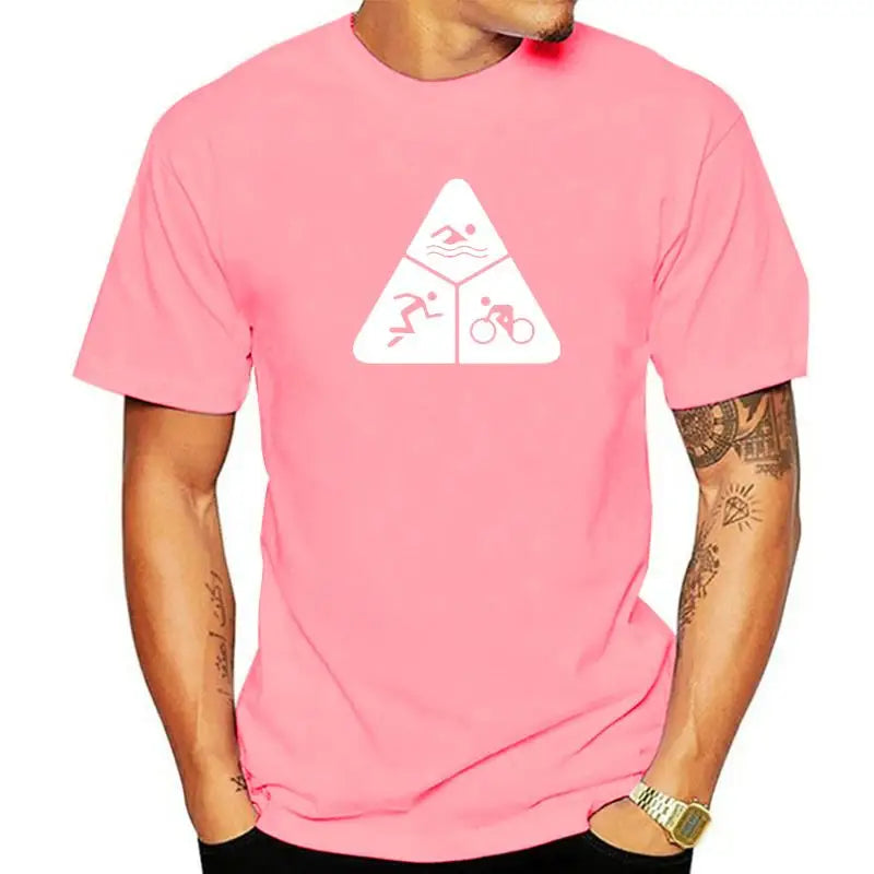Triathlon athlete: A T-Shirt for Fitness Enthusiasts