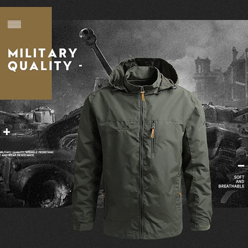 Tactical Waterproof Windbreaker Jacket