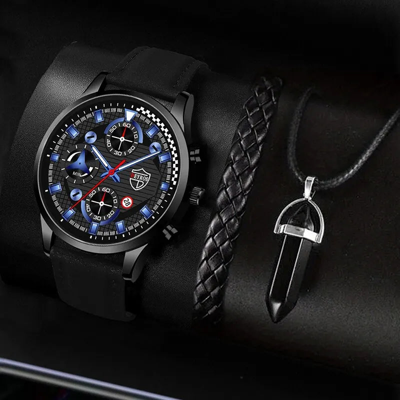 3-Piece Men's Accessory Set: The Ultimate Style Upgrade