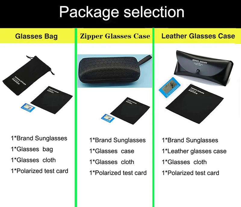 Aoron Polarized Sunglasses - Stylish Metal Frame Goggles with UV400 Protection