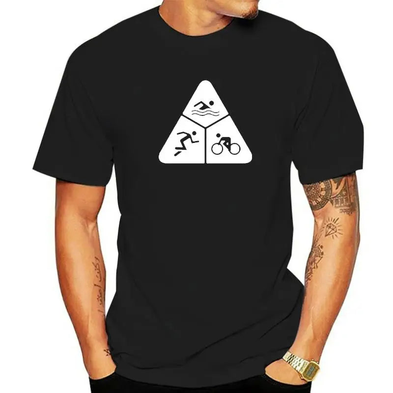 Triathlon athlete: A T-Shirt for Fitness Enthusiasts
