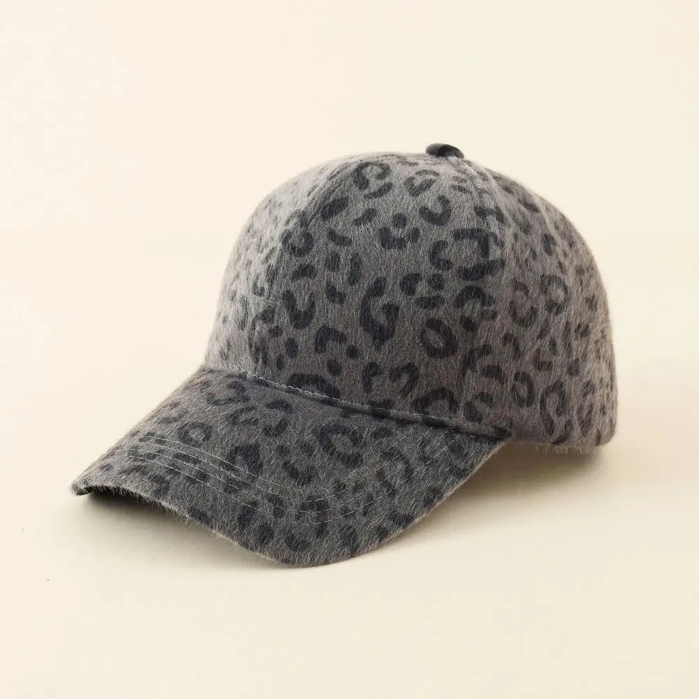 Unleash Your Wild Side: Leopard Print Baseball Cap