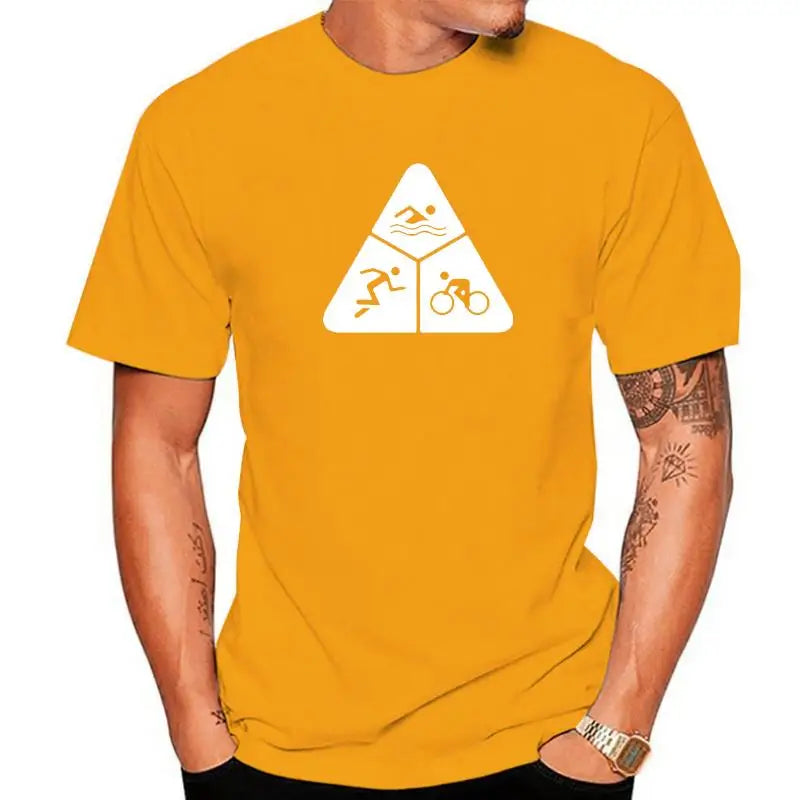 Triathlon athlete: A T-Shirt for Fitness Enthusiasts