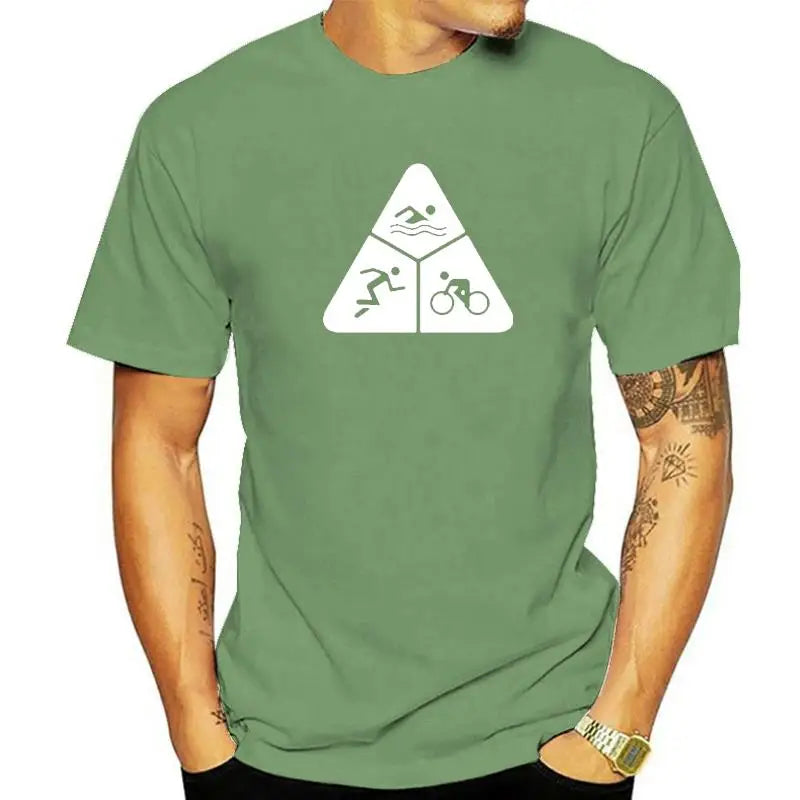 Triathlon athlete: A T-Shirt for Fitness Enthusiasts