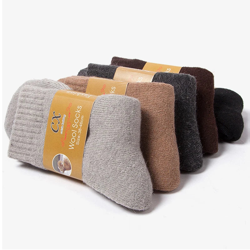 Warmth Redefined: 6 Pairs of Winter Wool Socks for Comfort in Every Step