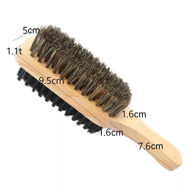 Experience Effortless Grooming with our Eco-Friendly Boar Bristle Shaving Brush