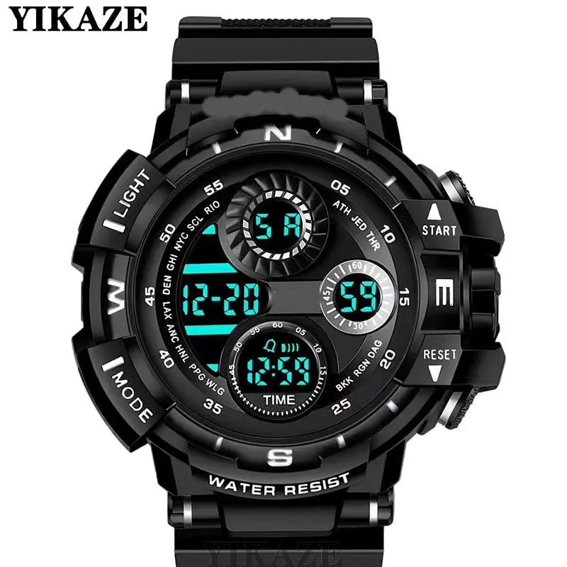 Rugged Digital Watch: Adventure Ready
