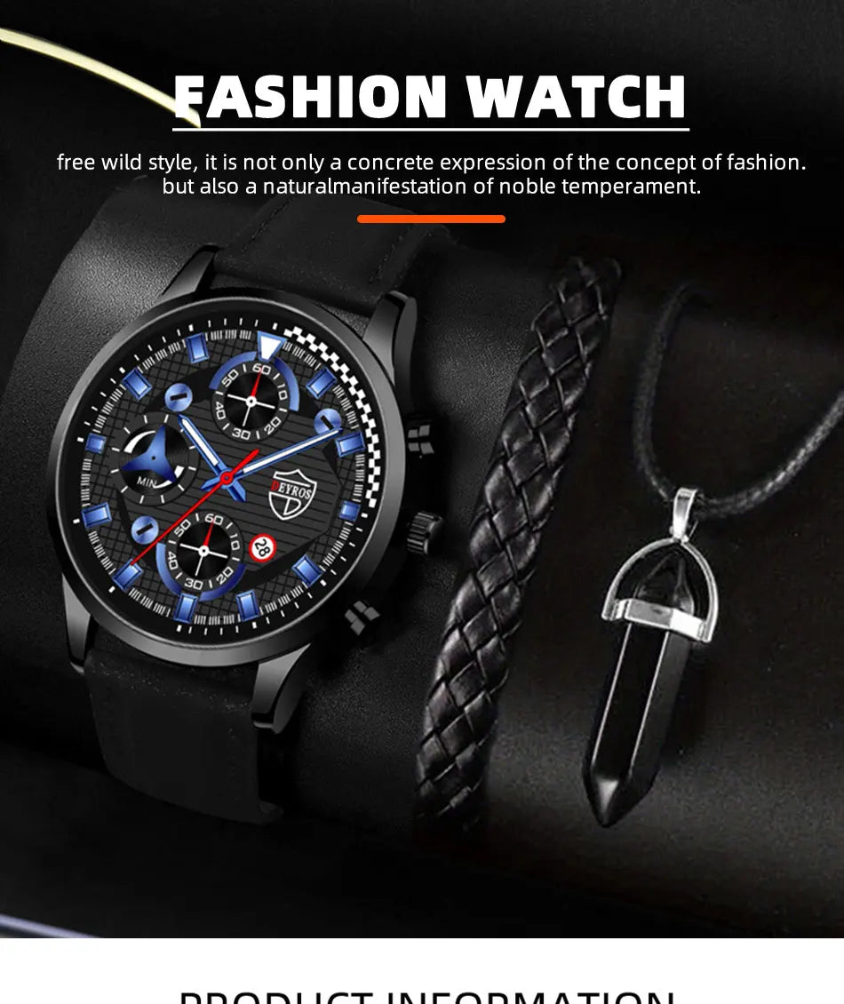 3-Piece Men's Accessory Set: The Ultimate Style Upgrade