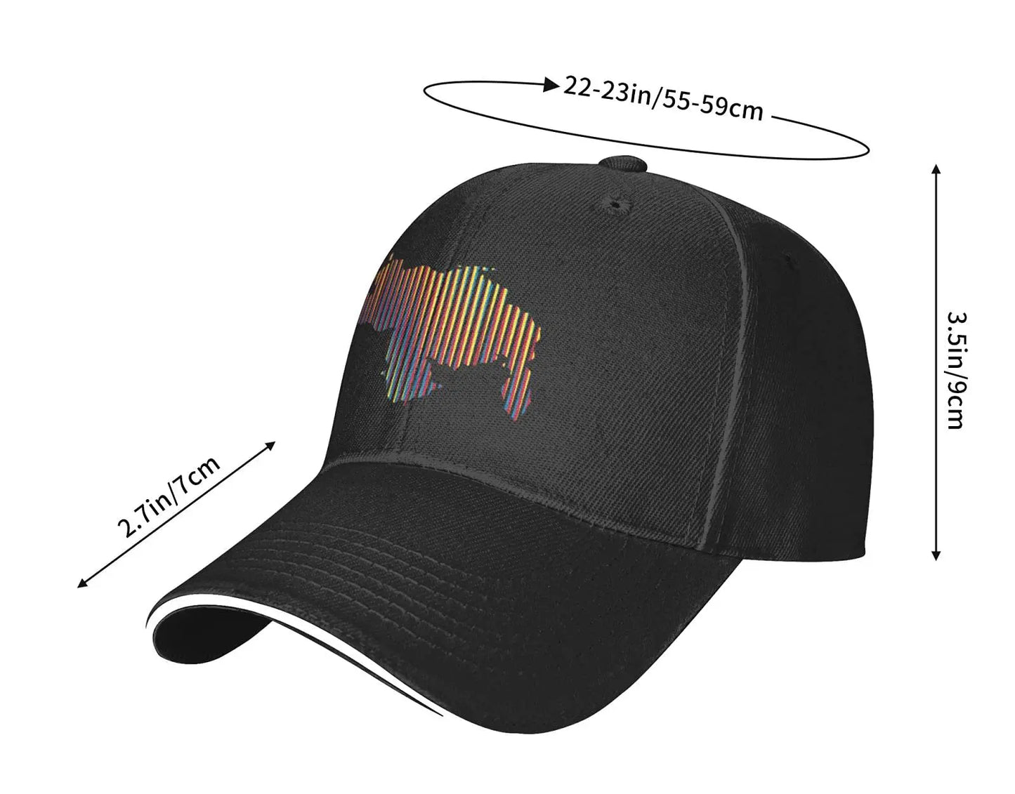 Show Your Venezuelan Pride: Colorful Map Cap