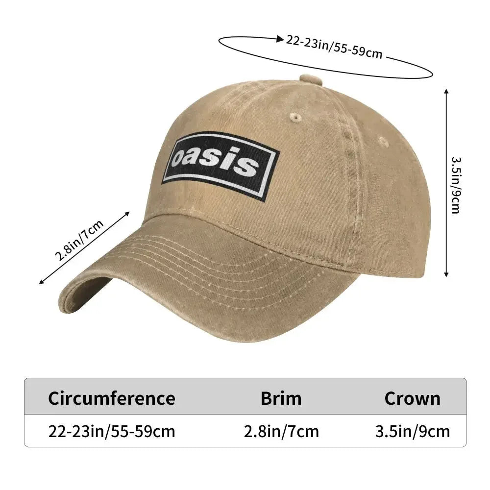 Oasis Forever: Rock the Classic Logo Cap