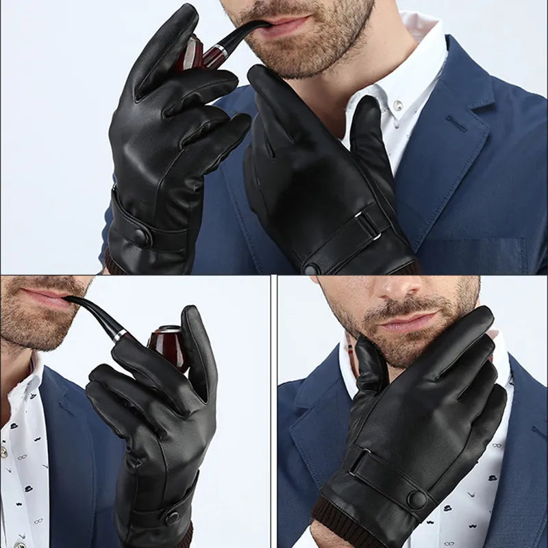 Men's Winter Gloves: Stylish, Functional and Touch Screen Enabled