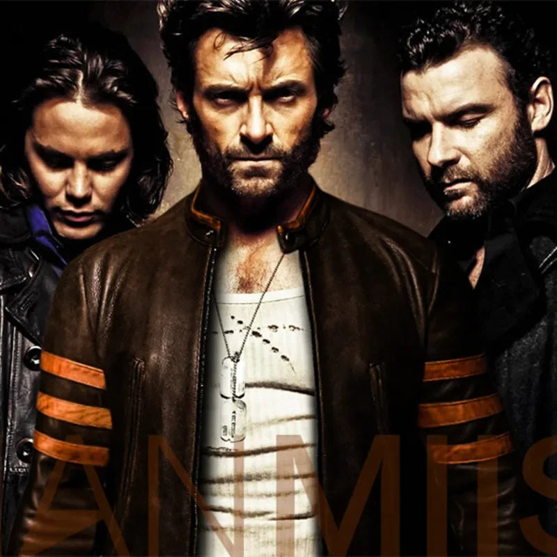 Wolverine-Inspired Leather Jacket