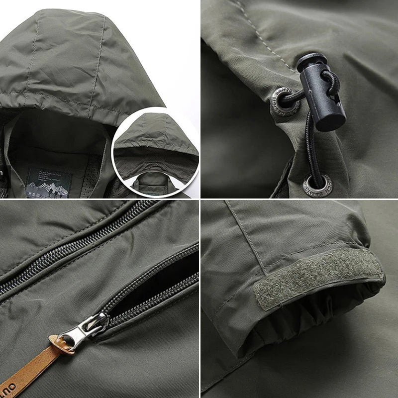 Tactical Waterproof Windbreaker Jacket