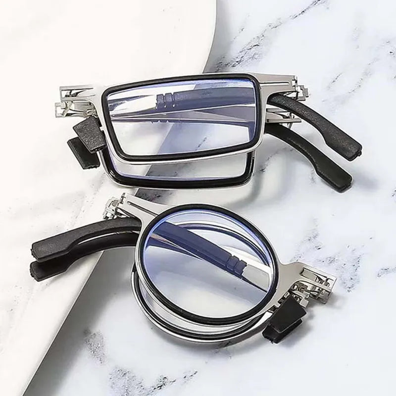Portable Smart Folding Reading Glasses - Blue Light Blocking Eyewear